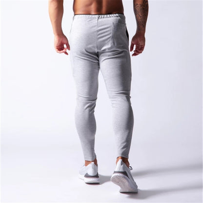 Yeni Jogging Pantolon Erkek Spor Eşofman Pantolonu Koşu Pantolonu Erkek Jogger Pamuklu Eşofman Pantolonu Slim Fit Pantolon Vücut Geliştirme Pantolonu 