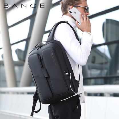 New Men's Backpack Waterproof Korean Version Backpack Anti-Theft Computer Bag Men's Backpack