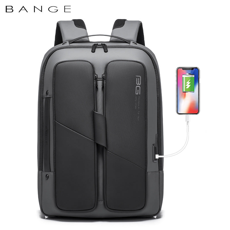 New Men's Backpack Waterproof Korean Version Backpack Anti-Theft Computer Bag Men's Backpack