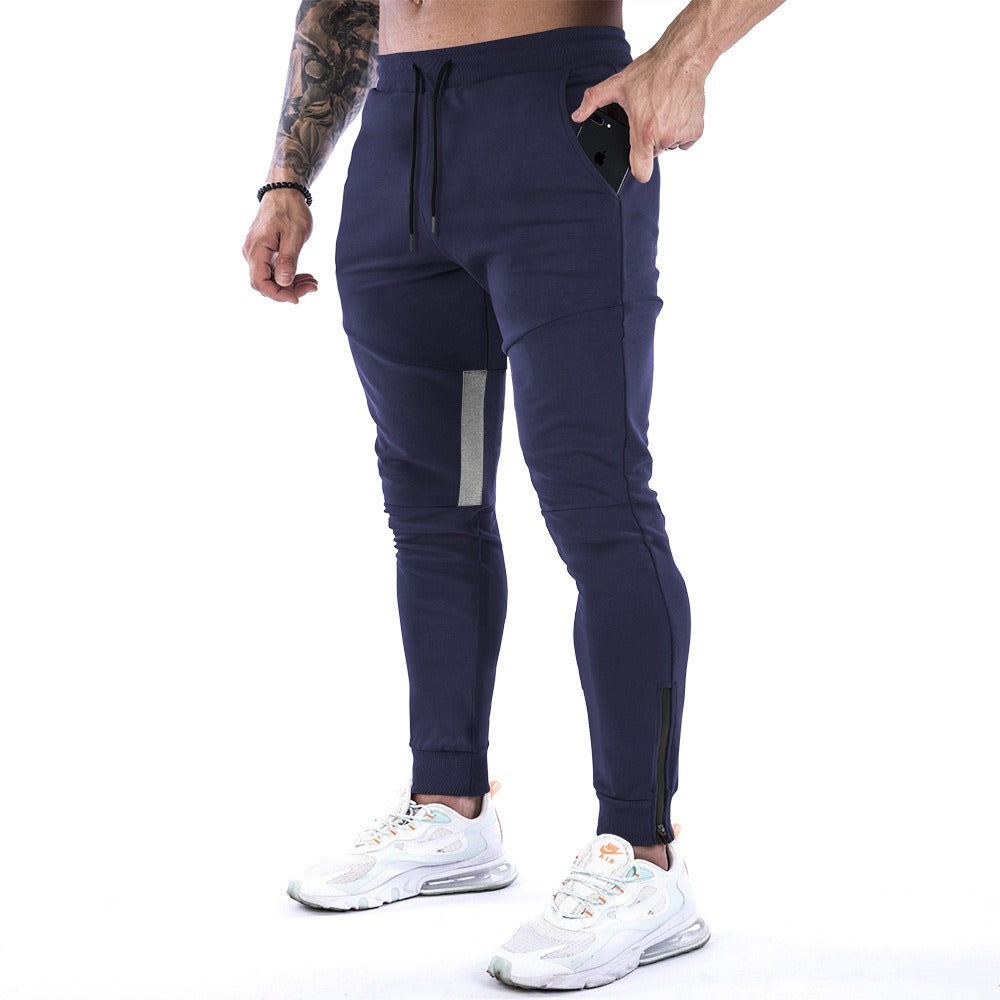 Kaslı Yeni Spor Pantolonları Erkek Fitness Pantolonları Antrenman Taytları 