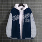 High street hooligan handsome youth men's baseball jacket men's loose casual jacket men's