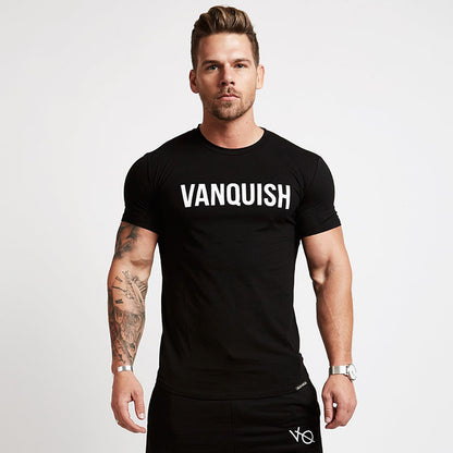 Sport T Shirt Men Cotton Dry Fit Gym Training Tshirt Men Rashgard Running Shirt Sportswear Sport Bodybuilding Shirt Fitness Top