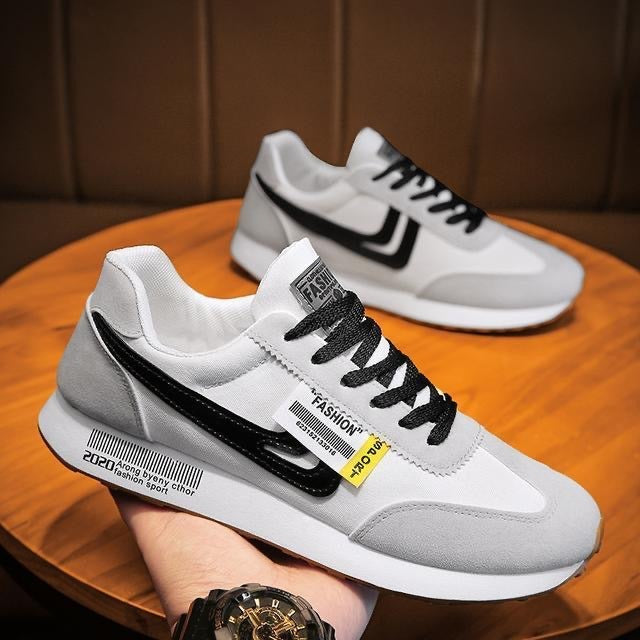 Trendy and versatile student sports board shoes for teenagers, casual sports, white sneakers