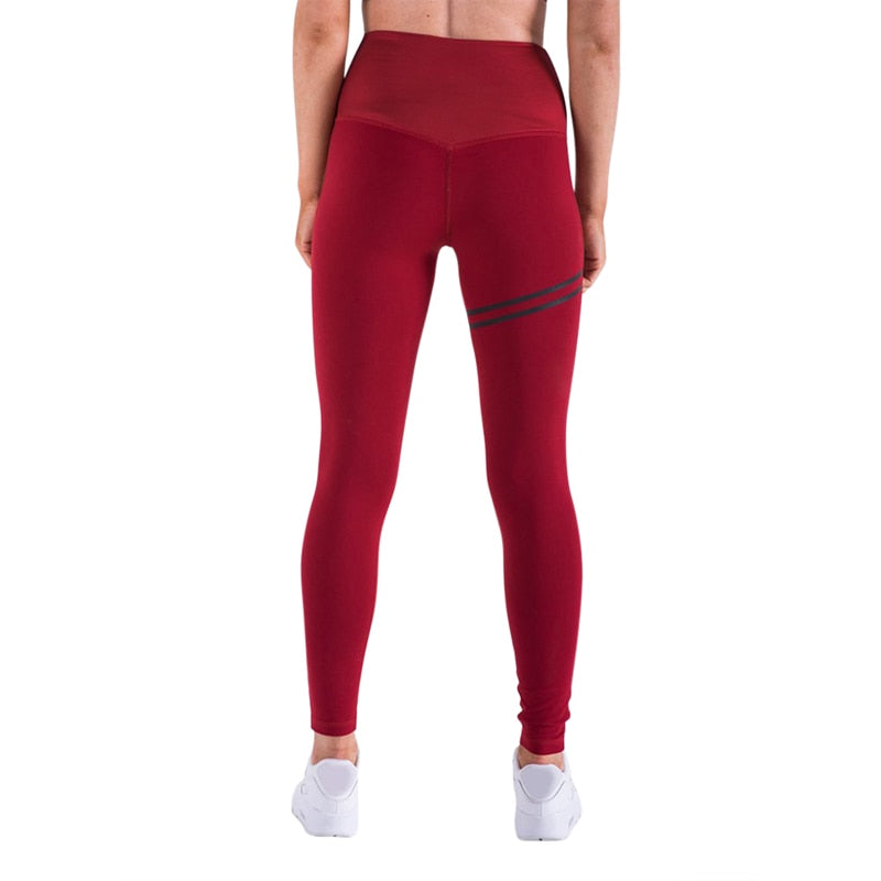 Spor Tayt Kadın Taytları Dar Jogger Pantolonlar Sıkıştırma Spor Pantolonları Spor Pantolonları Seksi Push Up Spor Kadın Koşu