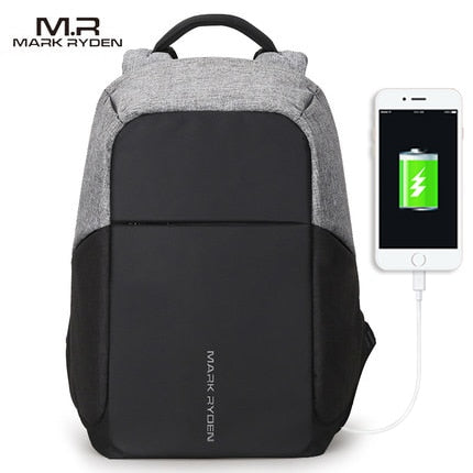 Mark Ryden Multifunction USB charging Men 15inch Laptop Backpacks For Teenager Fashion Male Mochila Travel backpack anti thief