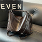 Fashionable large-capacity shoulder bag commuting tote bag with a sense of high-end style