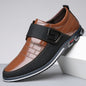 Overseas export men's set foot casual leather shoes