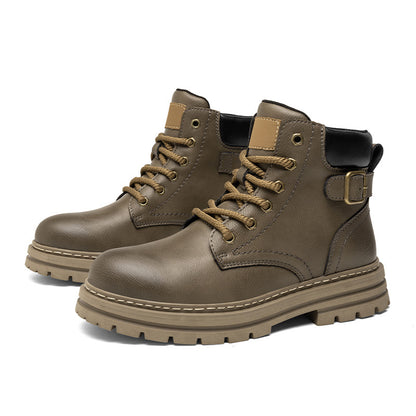 Martin boots autumn and winter retro high top men's workwear boots