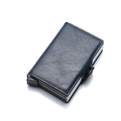 Carbon Fiber Leather Men Wallet Money Bag