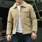 Herren Jacke aus verdickter Baumwolle